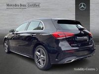 Usado Mercedes A250 AMG line 218 CV (160 kW) 2022 Negro cosmos Berlina