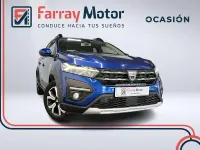 Usado Dacia Sandero Comfort 91 CV (66 kW) 2021 Azul Berlina