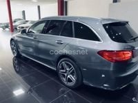 Usado Mercedes C300e 320 CV (235 kW) 2019 Gris / plata Familiar