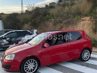 Usado VW Golf V GT 170 CV (125 kW) 2007 Rojo Berlina
