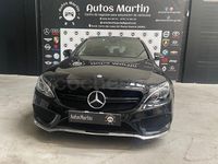 Usado Mercedes C250 AMG line 204 CV (150 kW) 2016 Negro Familiar