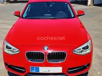 Usado BMW 116 Sport Line 136 CV (100 kW) 2012 Rojo Utilitario