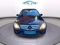 Usado Mercedes C200 Elegance 136 CV (100 kW) 2011 Negro Berlina