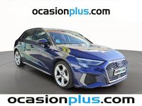 Käytetty Audi A3 S-Line 150 HP (110 kW) 2023 Sininen Sedan