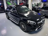 Usado Mercedes GLC220 170 CV (125 kW) 2018 Negro SUV