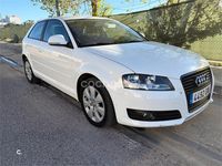 Usado Audi A3 Ambiente 105 CV (77 kW) 2010 Blanco Utilitario