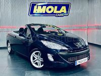 Usado Peugeot 308 CC 150 CV (110 kW) 2009 Negro Descapotable