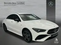 Usado Mercedes CLA250e AMG line 218 CV (160 kW) 2025 Blanco polar Coupe