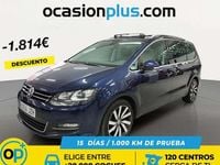 Usado VW Sharan Sportline 150 CV (110 kW) 2017 Azul Monovolumen