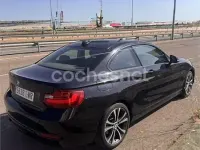 Usado BMW 220 218 CV (160 kW) 2014 Negro Coupe