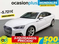 Usado Audi A5 Sportback Sport 150 CV (110 kW) 2018 Blanco Utilitario