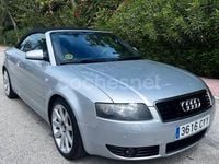 Usado Audi A4 Cabriolet 220 CV (161 kW) 2002 Gris / plata Descapotable