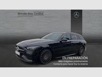 Usado Mercedes C220 AMG line 200 CV (147 kW) 2024 Azul sodalita Familiar
