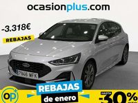 Usado Ford Focus ST-Line 125 CV (91 kW) 2023 Plateado Utilitario