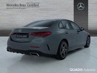 Usado Mercedes C300e AMG line 313 CV (230 kW) 2024 Gris selenita