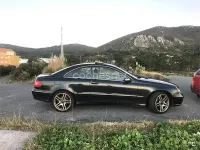 Occasion Mercedes CLK240 Elegance 170 PK (125 kW) 2004 Blauw Coupé
