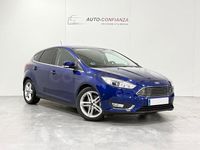Usado Ford Focus Titanium 125 CV (91 kW) 2017 Azul Berlina