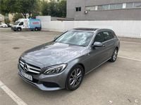 Usado Mercedes C200 150 CV (110 kW) 2017 Gris / plata Familiar