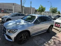 Usado Mercedes GLC300de 306 CV (225 kW) 2021 Gris / plata Coupe