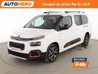 Usado Citroën e-Berlingo Shine 102 CV (75 kW) 2021 Blanco Monovolumen