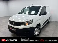 Usado Peugeot Partner 101 CV (74 kW) 2021 Blanco Monovolumen