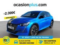 Usado Peugeot 208 GT 100 CV (73 kW) 2024 Azul Utilitario