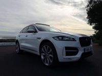 Usado Jaguar F-Pace R-Sport 180 CV (132 kW) 2017 Blanco SUV