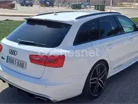 Usado Audi A6 S-Line 245 CV (180 kW) 2013 Blanco Familiar