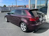 Usado Audi A3 S-Line 150 CV (110 kW) 2014 Granate Berlina