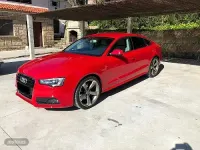 Usado Audi A5 S-Line 150 CV (110 kW) 2014 Rojo Coupe