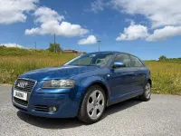 Usado Audi A3 Attraction 105 CV (77 kW) 2008 Azul Utilitario