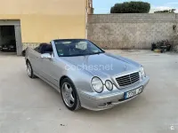 Usado Mercedes CLK320 Avantgarde 218 CV (160 kW) 2003 Gris / plata Descapotable