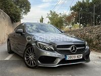Usado Mercedes C220 170 CV (125 kW) 2017 Gris / plata Coupe