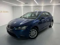 Usado Seat Leon Style 110 CV (80 kW) 2015 Azul Utilitario
