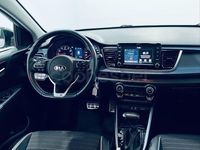 Usado Kia Rio GT-Line 120 CV (88 kW) 2020 Gris / plata Berlina