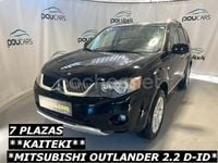 Usado Mitsubishi Outlander Plus 156 CV (114 kW) 2008 Negro SUV