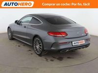 Usado Mercedes C250 AMG line 200 CV (147 kW) 2016 Gris Coupe