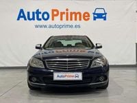 Usado Mercedes C200 Elegance 184 CV (135 kW) 2008 Azul Berlina