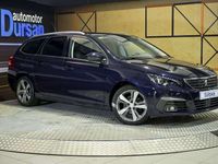 Usado Peugeot 308 SW Allure 131 CV (96 kW) 2020 Azul Familiar