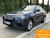 Usado BMW X4 245 CV (180 kW) 2015 Azul SUV