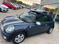 Usado Mini Cooper Cabriolet 120 CV (88 kW) 2009 Azul Descapotable