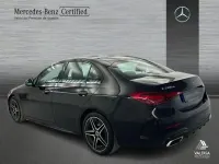 Usado Mercedes C200 AMG line 163 CV (119 kW) 2023 Negro Berlina