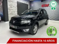 Usado Dacia Sandero Stepway 90 CV (66 kW) 2013 Negro Utilitario
