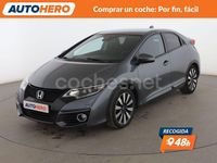 Usado Honda Civic Lifestyle 121 CV (88 kW) 2016 Gris Berlina