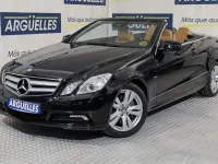 Usado Mercedes E350 Avantgarde 265 CV (194 kW) 2011 Negro metalizado Descapotable