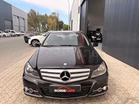 Usado Mercedes C220 Avantgarde 170 CV (125 kW) 2013 Negro Berlina