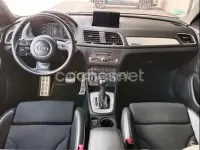 Usado Audi Q3 S-Line 184 CV (135 kW) 2017 Gris / plata SUV