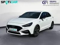 Usado Hyundai i30 N Line 120 CV (88 kW) 2022 Blanco