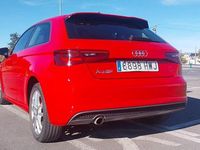 Usado Audi A3 110 CV (80 kW) 2014 Rojo