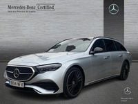 Usado Mercedes E450 AMG line 367 CV (269 kW) 2025 Plata hightech Familiar